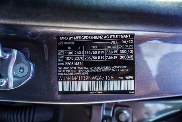 2022 Mercedes-Benz GLB GLB 250 4MATIC SUV - 23007671 - 43
