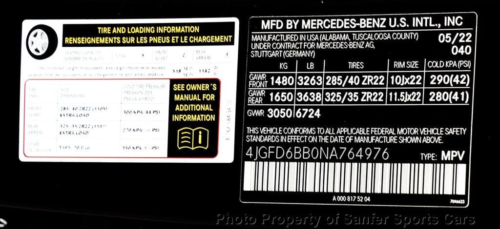 2022 Mercedes-Benz GLE AMG GLE 53 4MATIC Coupe - 23062663 - 52