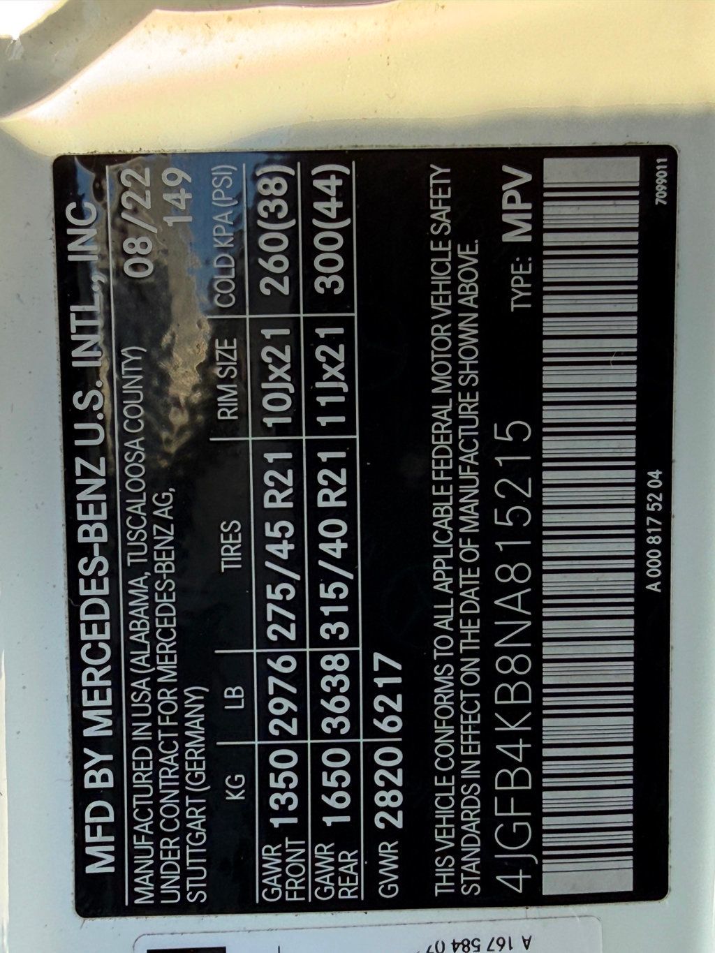 2022 Mercedes-Benz GLE GLE 350 4MATIC SUV - 22973329 - 43