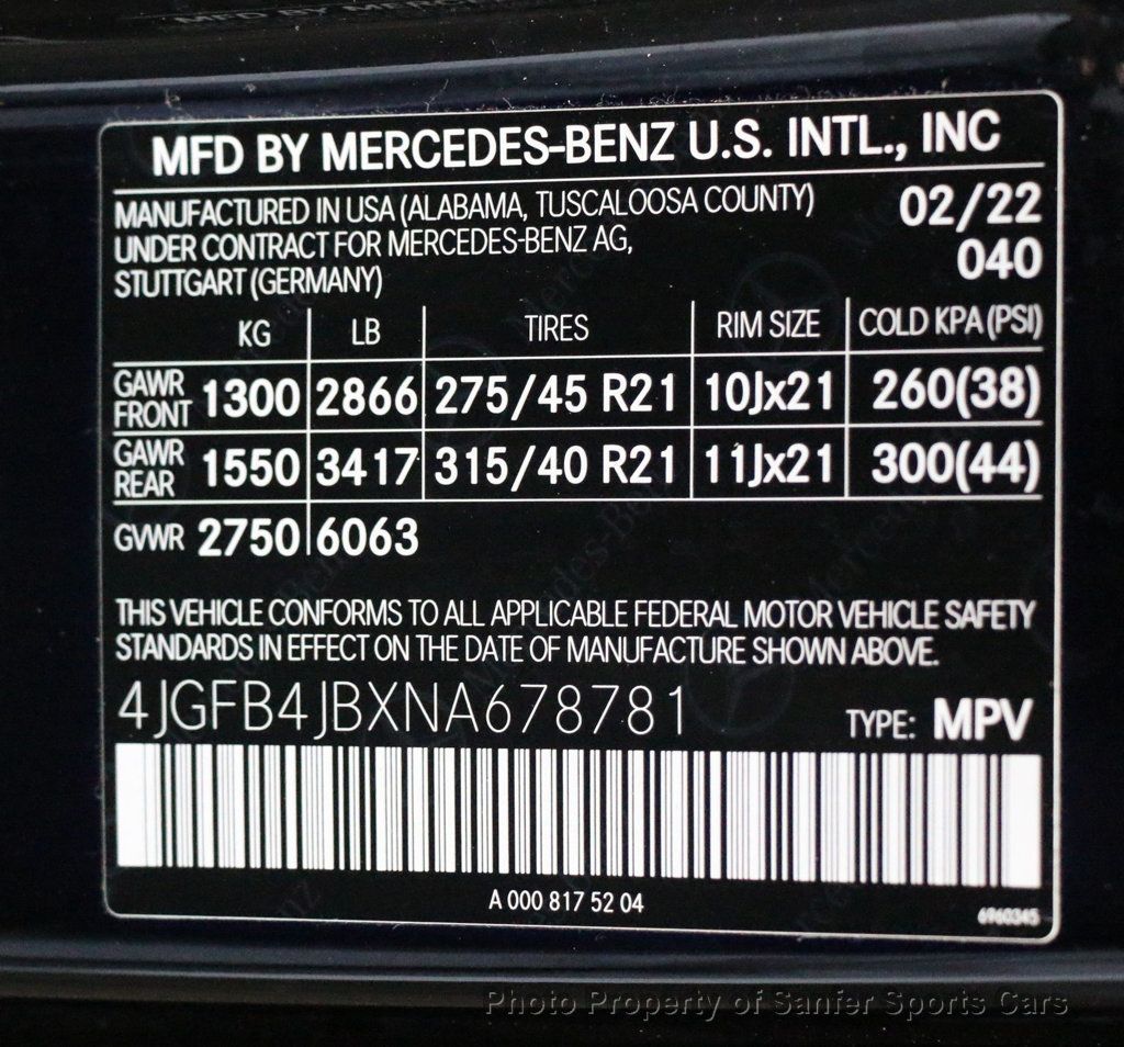 2022 Mercedes-Benz GLE GLE 350 SUV - 22366904 - 46