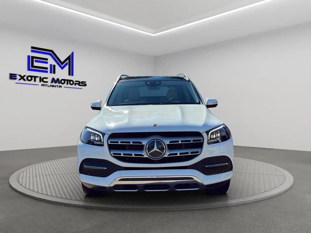 2022 Mercedes-Benz GLS CLEAN CARFAX, NAVIGATION, PANO ROOF, WOODGRAIN TRIM, CAPT CHAIRS - 23080895 - 7