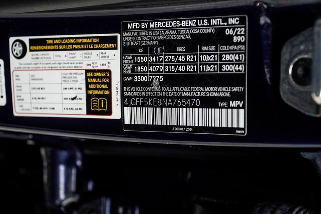 2022 Mercedes-Benz GLS GLS 450 4MATIC SUV - 22961103 - 49