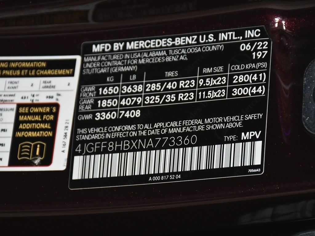 2022 Mercedes Benz GLS 600 4MATIC Maybach photo 22