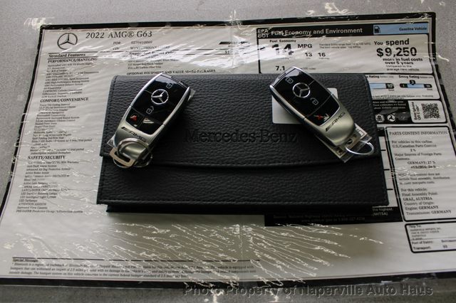 2022 Mercedes-Benz G-Class AMG G 63 4MATIC SUV - 22681151 - 57