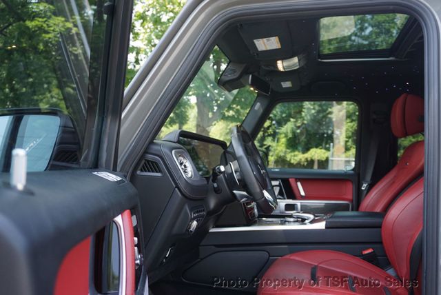2022 Mercedes-Benz G-Class AMG G 63 4MATIC SUV ARABIAN GRAY WITH RED LEATHER INTERIOR - 23048195 - 9