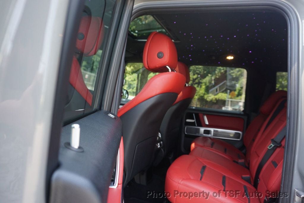 2022 Mercedes-Benz G-Class AMG G 63 4MATIC SUV ARABIAN GRAY WITH RED LEATHER INTERIOR - 23048195 - 11