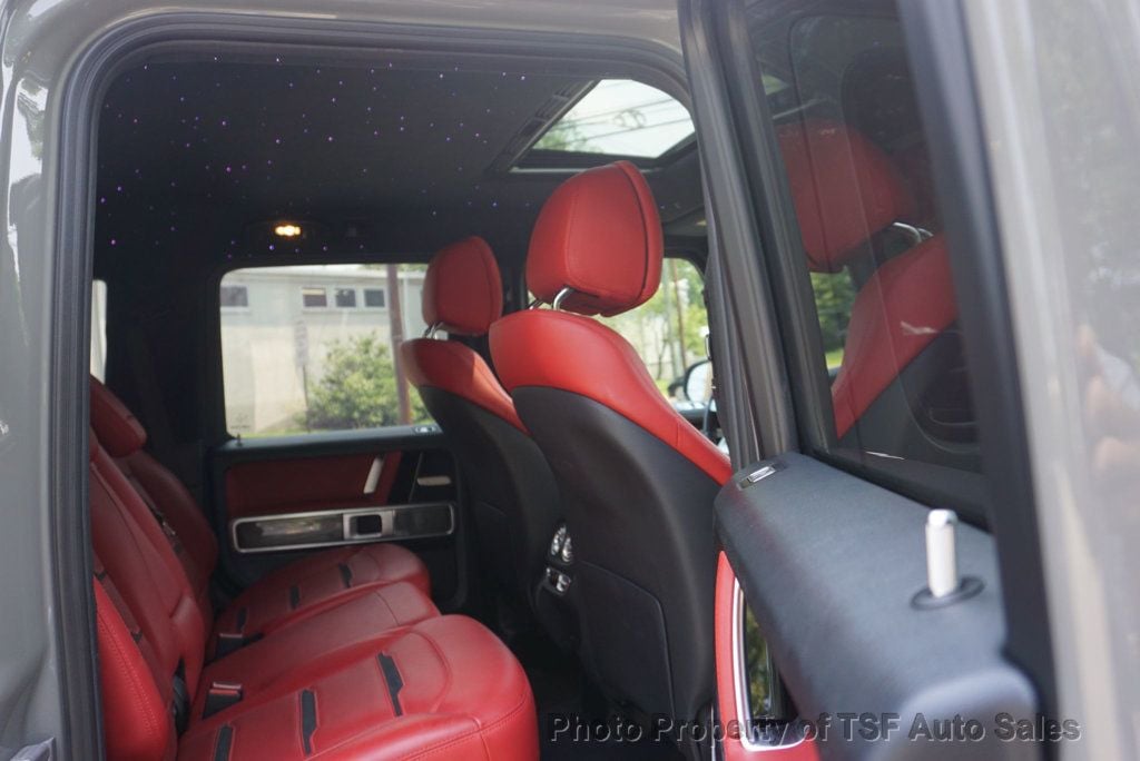 2022 Mercedes-Benz G-Class AMG G 63 4MATIC SUV ARABIAN GRAY WITH RED LEATHER INTERIOR - 23048195 - 12