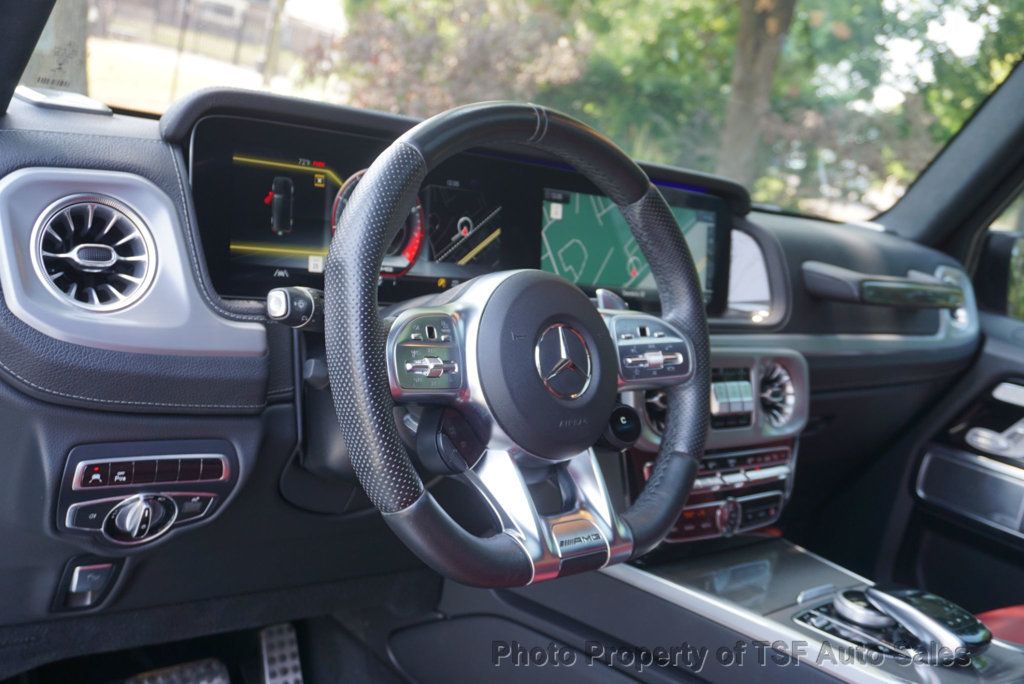 2022 Mercedes-Benz G-Class AMG G 63 4MATIC SUV ARABIAN GRAY WITH RED LEATHER INTERIOR - 23048195 - 15