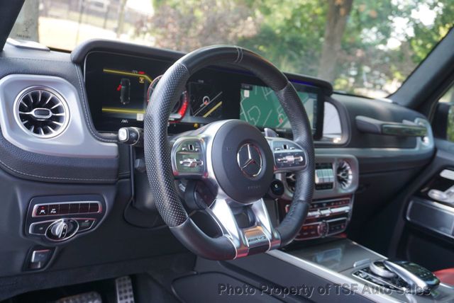 2022 Mercedes-Benz G-Class AMG G 63 4MATIC SUV ARABIAN GRAY WITH RED LEATHER INTERIOR - 23048195 - 15
