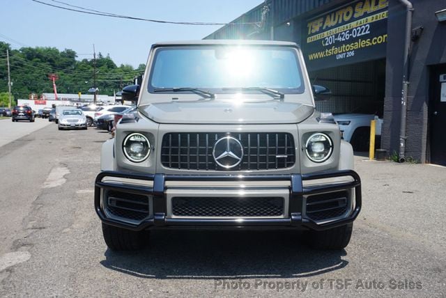 2022 Mercedes-Benz G-Class AMG G 63 4MATIC SUV ARABIAN GRAY WITH RED LEATHER INTERIOR - 23048195 - 1