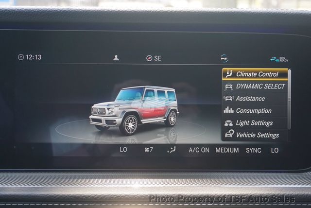 2022 Mercedes-Benz G-Class AMG G 63 4MATIC SUV ARABIAN GRAY WITH RED LEATHER INTERIOR - 23048195 - 27