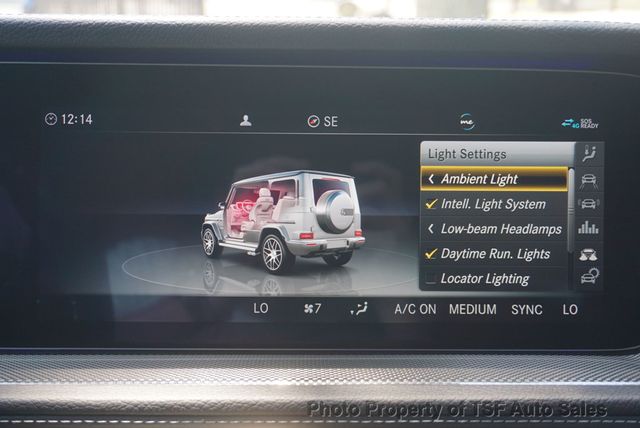 2022 Mercedes-Benz G-Class AMG G 63 4MATIC SUV ARABIAN GRAY WITH RED LEATHER INTERIOR - 23048195 - 34