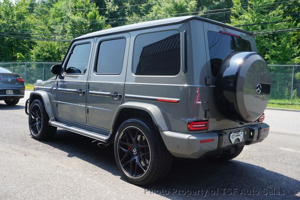 2022 Mercedes-Benz G-Class AMG G 63 4MATIC SUV ARABIAN GRAY WITH RED LEATHER INTERIOR - 23048195 - 4
