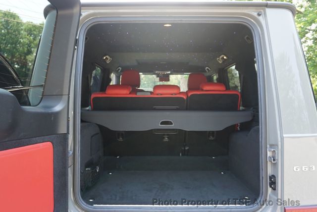 2022 Mercedes-Benz G-Class AMG G 63 4MATIC SUV ARABIAN GRAY WITH RED LEATHER INTERIOR - 23048195 - 53