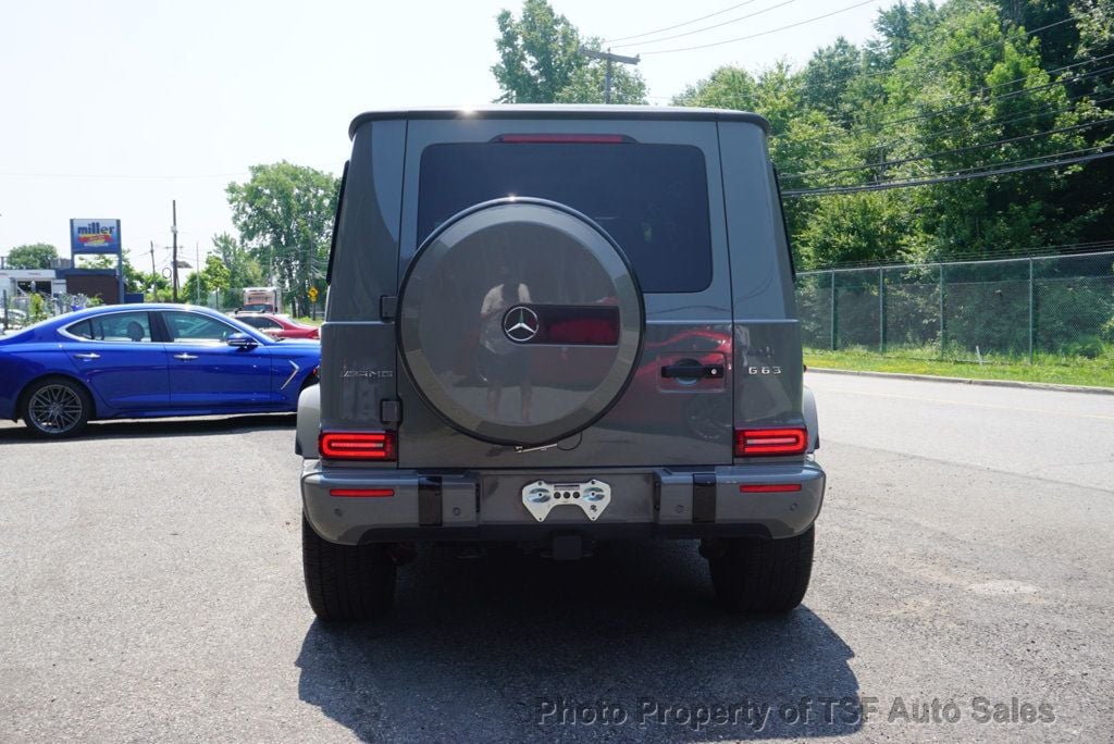 2022 Mercedes-Benz G-Class AMG G 63 4MATIC SUV ARABIAN GRAY WITH RED LEATHER INTERIOR - 23048195 - 5