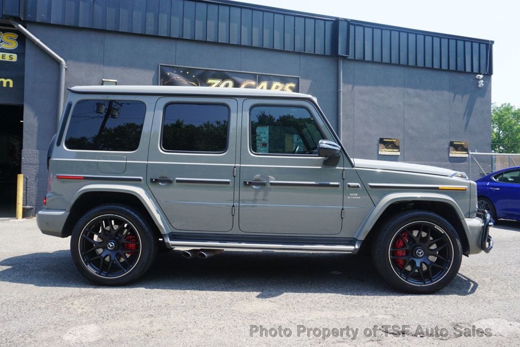 2022 Mercedes-Benz G-Class AMG G 63 4MATIC SUV ARABIAN GRAY WITH RED LEATHER INTERIOR - 23048195 - 7