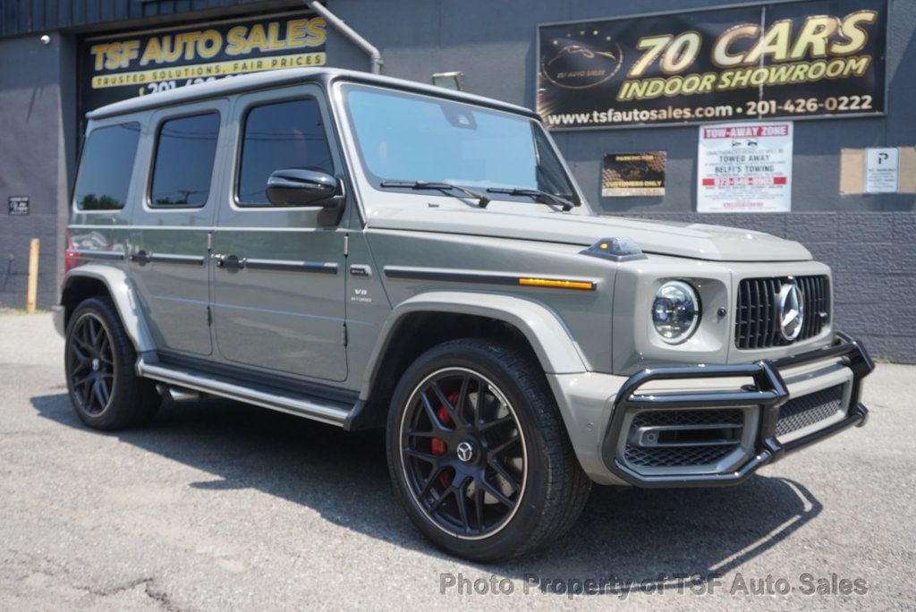 2022 Mercedes-Benz G-Class AMG G 63 4MATIC SUV ARABIAN GRAY WITH RED LEATHER INTERIOR - 23048195 - 8