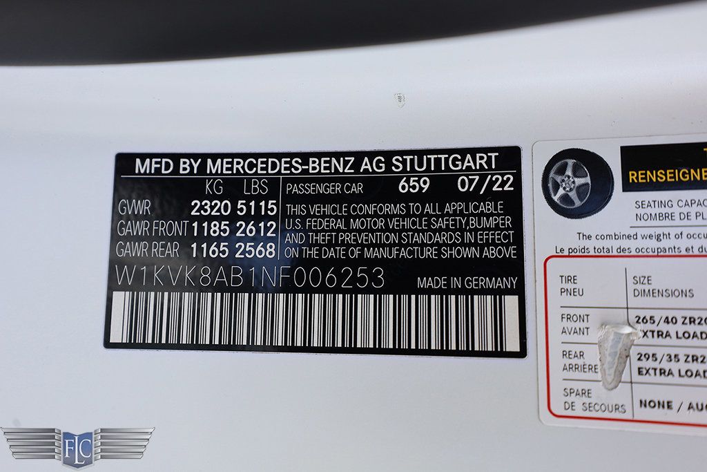 2022 Mercedes-Benz SL AMG SL 55 Roadster - 22363567 - 44