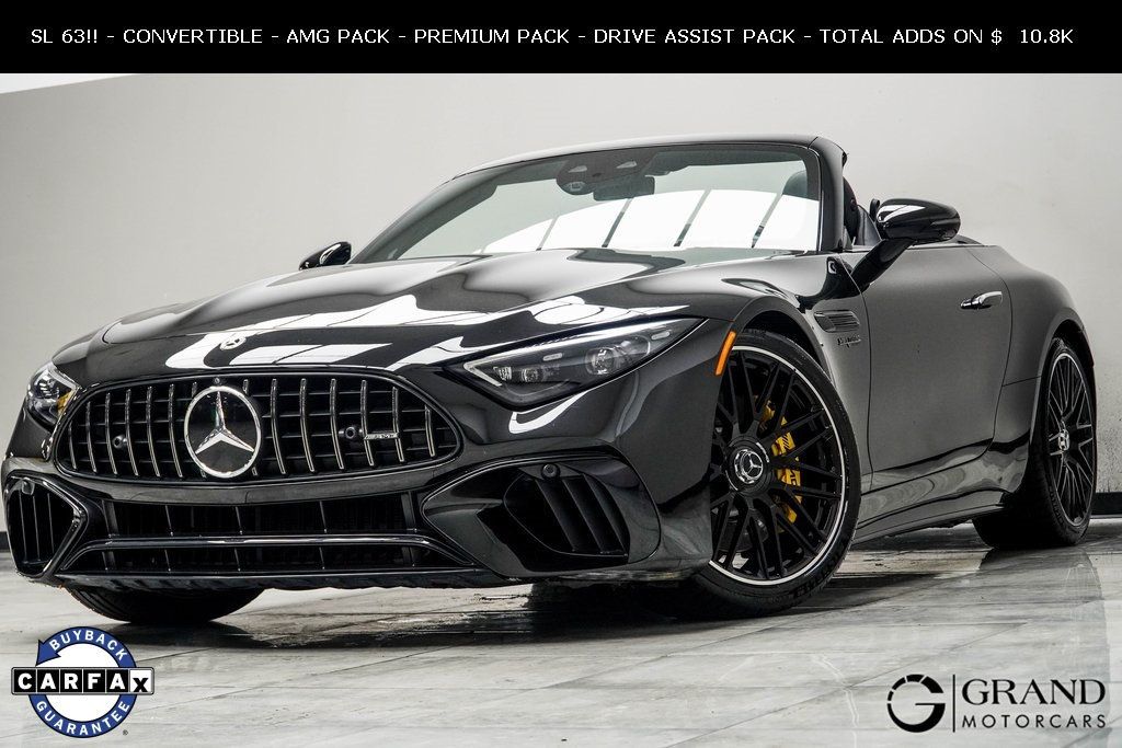 Used 2022 Mercedes-Benz SL Mercedes-AMG with VIN W1KVK8BB4NF001126 for sale in Kennesaw, GA