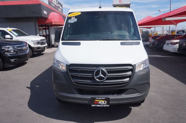 2022 Mercedes-Benz Sprinter Cargo Van 1 OWNER, PASSENGER SLIDING REAR DOOR, CARGO RACKS AND SHELVES - 23023738 - 10