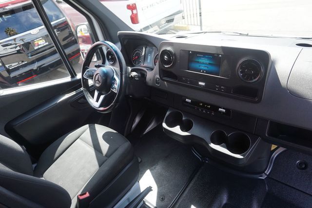 2022 Mercedes-Benz Sprinter Cargo Van 1 OWNER, PASSENGER SLIDING REAR DOOR, CARGO RACKS AND SHELVES - 23023738 - 38