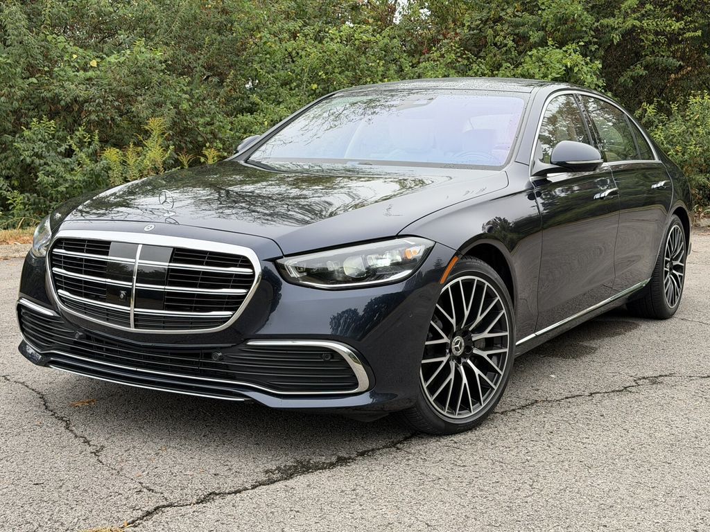 2022 Mercedes-Benz S-Class 4MATIC/Luxury Pkg/Heated&CooledSeats/Burmester3D Audio/Pano Roof - 23090941 - 0