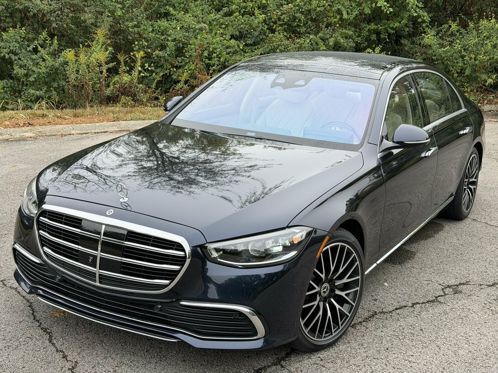 2022 Mercedes-Benz S-Class 4MATIC/Luxury Pkg/Heated&CooledSeats/Burmester3D Audio/Pano Roof - 23090941 - 1