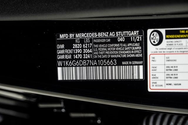 2022 Mercedes-Benz S-Class S 500 4MATIC Sedan - 22958943 - 43