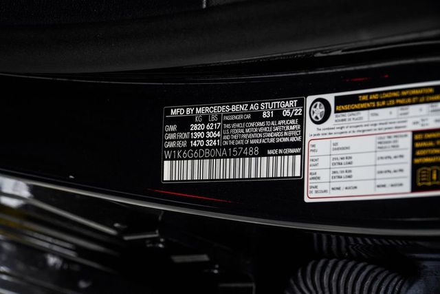 2022 Mercedes-Benz S-Class S 500 4MATIC Sedan - 23064120 - 46