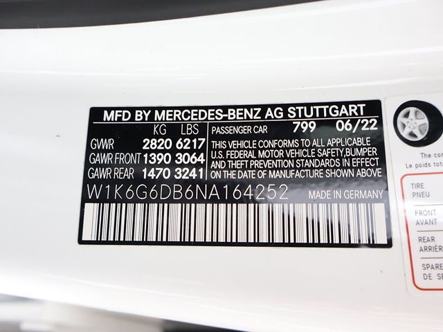 2022 Mercedes-Benz S-Class S 500 4MATIC Sedan - 23028577 - 58