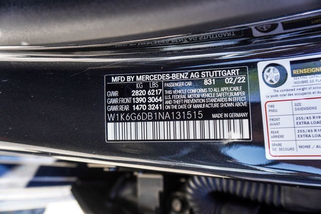 2022 Mercedes-Benz S-Class S 500 4MATIC Sedan - 23008276 - 43