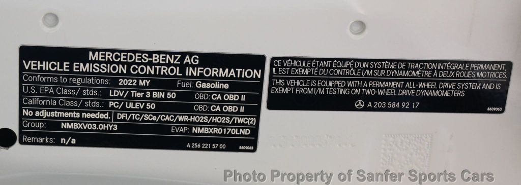 2022 Mercedes-Benz S-Class S 500 4MATIC Sedan - 23021630 - 48