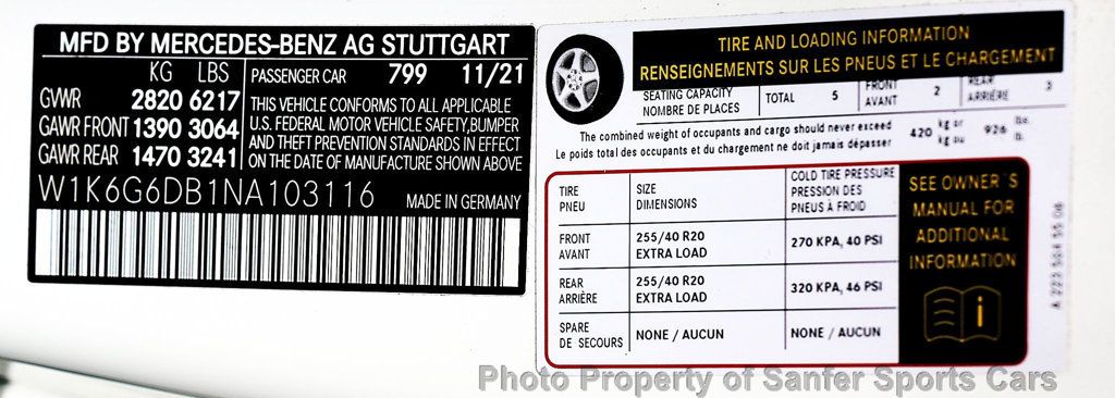 2022 Mercedes-Benz S-Class S 500 4MATIC Sedan - 23021630 - 49