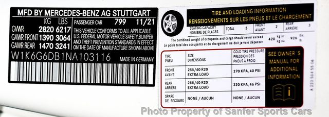 2022 Mercedes-Benz S-Class S 500 4MATIC Sedan - 23021630 - 49