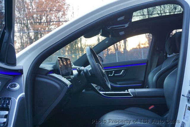 2022 Mercedes-Benz S-Class S 500 4MATIC Sedan AMG LINE ACTIVE AMBIENT LIGHT 3D CLUSTER  - 22949434 - 10