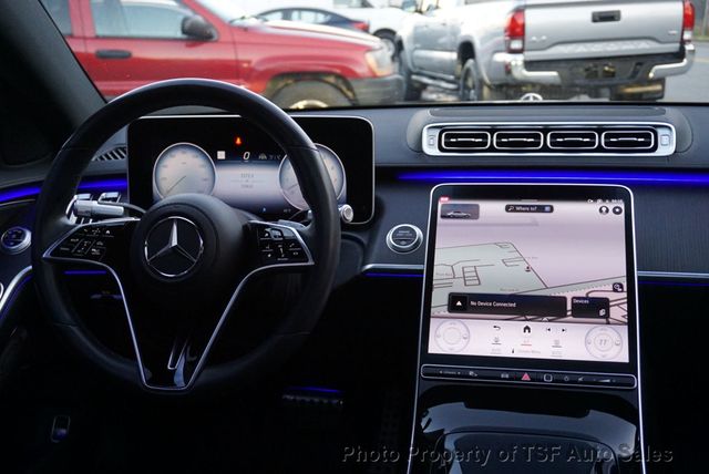 2022 Mercedes-Benz S-Class S 500 4MATIC Sedan AMG LINE ACTIVE AMBIENT LIGHT 3D CLUSTER  - 22949434 - 16