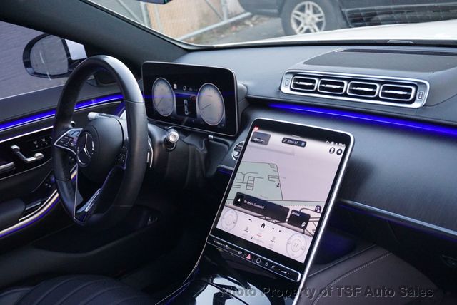 2022 Mercedes-Benz S-Class S 500 4MATIC Sedan AMG LINE ACTIVE AMBIENT LIGHT 3D CLUSTER  - 22949434 - 18