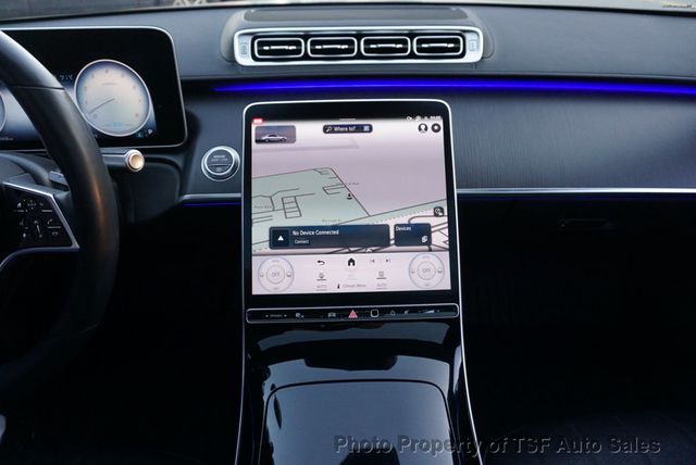2022 Mercedes-Benz S-Class S 500 4MATIC Sedan AMG LINE ACTIVE AMBIENT LIGHT 3D CLUSTER  - 22949434 - 19