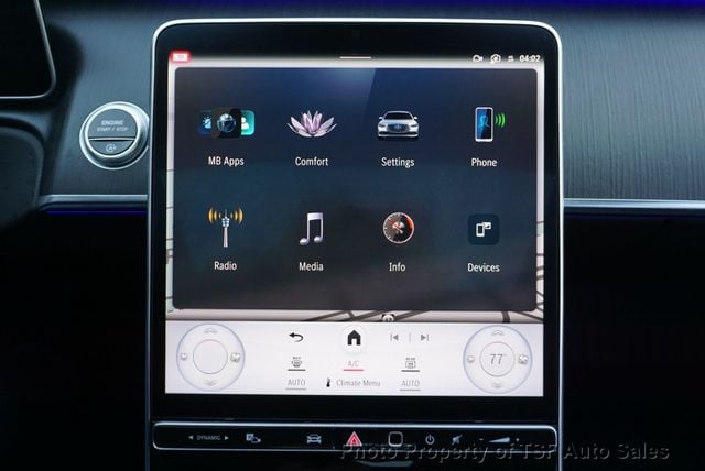 2022 Mercedes-Benz S-Class S 500 4MATIC Sedan AMG LINE ACTIVE AMBIENT LIGHT 3D CLUSTER  - 22949434 - 27