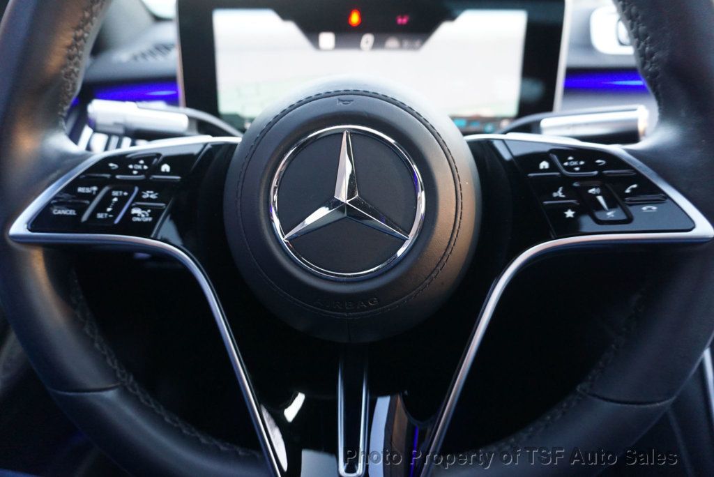 2022 Mercedes-Benz S-Class S 500 4MATIC Sedan AMG LINE ACTIVE AMBIENT LIGHT 3D CLUSTER  - 22949434 - 42