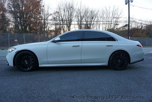 2022 Mercedes-Benz S-Class S 500 4MATIC Sedan AMG LINE ACTIVE AMBIENT LIGHT 3D CLUSTER  - 22949434 - 4