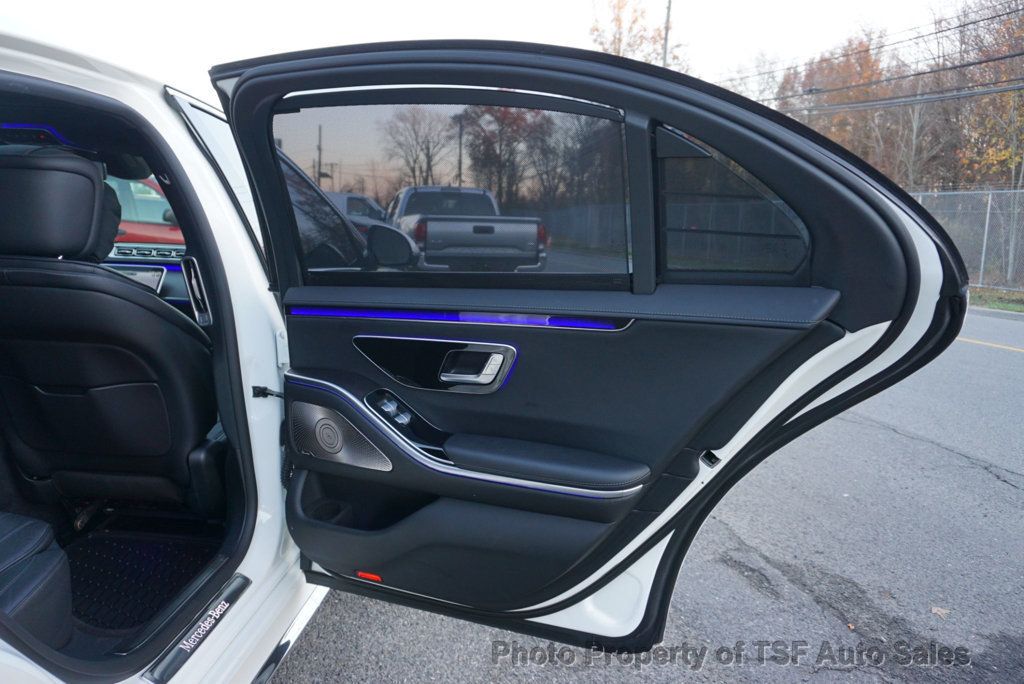 2022 Mercedes-Benz S-Class S 500 4MATIC Sedan AMG LINE ACTIVE AMBIENT LIGHT 3D CLUSTER  - 22949434 - 49