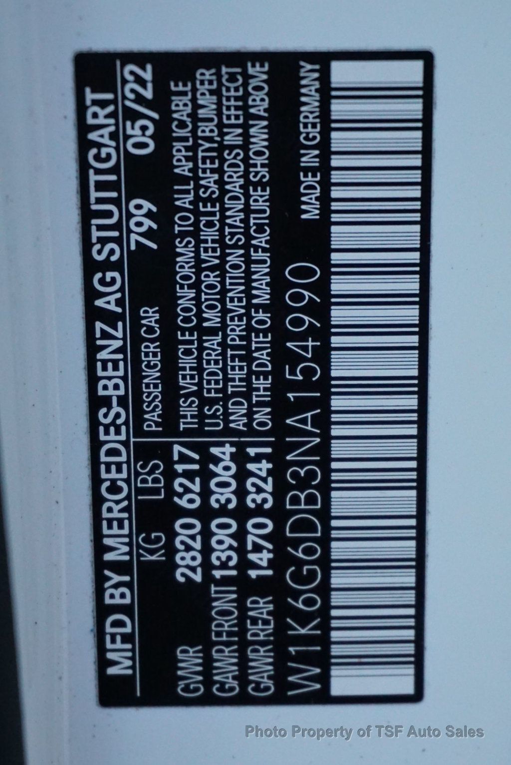 2022 Mercedes-Benz S-Class S 500 4MATIC Sedan AMG LINE ACTIVE AMBIENT LIGHT 3D CLUSTER  - 22949434 - 61