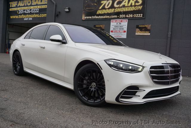 2022 Mercedes-Benz S-Class S 500 4MATIC Sedan AMG LINE ACTIVE AMBIENT LIGHT 3D CLUSTER  - 22949434 - 62