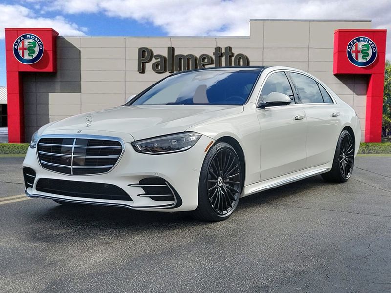 Used 2022 Mercedes-Benz S-Class S 580 with VIN W1K6G7GB6NA155939 for sale in Miami, FL