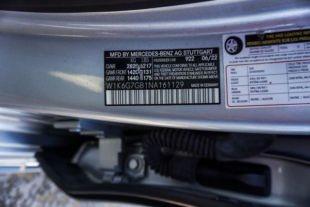 2022 Mercedes-Benz S-Class S 580 4MATIC Sedan - 23045567 - 39