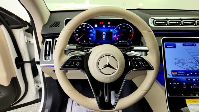 2022 Mercedes-Benz S-Class S 580 4MATIC Sedan w/ Active Ambient Lighting & Nappa Leather - 23036841 - 11