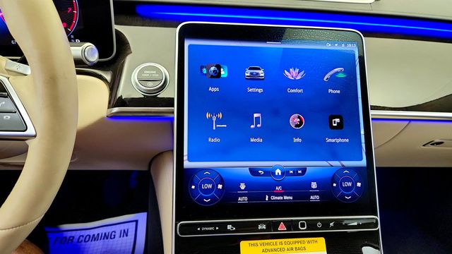 2022 Mercedes-Benz S-Class S 580 4MATIC Sedan w/ Active Ambient Lighting & Nappa Leather - 23036841 - 16