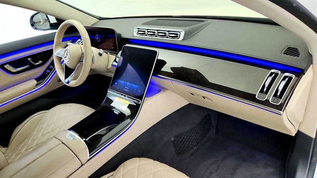 2022 Mercedes-Benz S-Class S 580 4MATIC Sedan w/ Active Ambient Lighting & Nappa Leather - 23036841 - 22