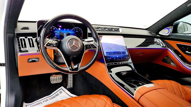 2022 Mercedes-Benz S-Class S 580 4MATIC Sedan w/ Burmester 4D Audio & 3D Tech Pkg - 23036191 - 11